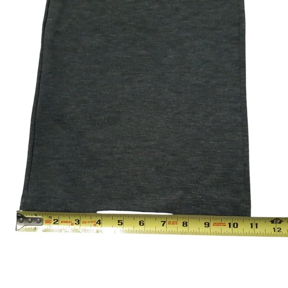 Dialogue Trouser Pants Womens Plus 2X Gray Elastic Waist Stretch Heather - Picture 7 of 12